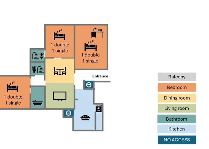 Spacious 3br, 3bt Design Renovated